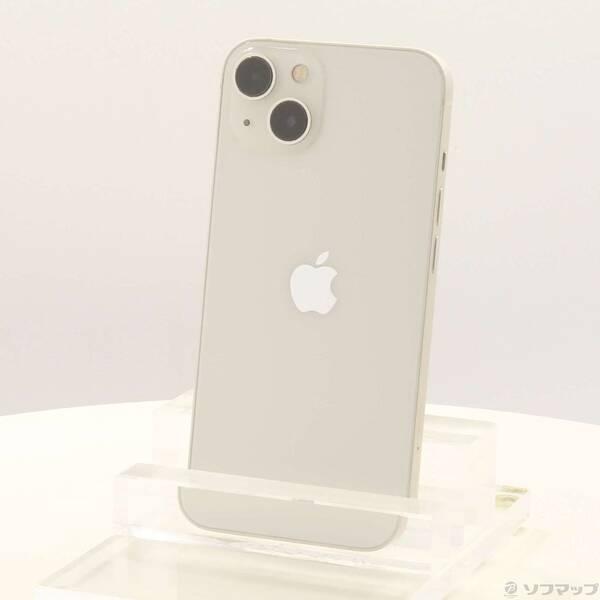 〔中古〕Apple(アップル) iPhone13 128GB スターライト MLND3J／A SIMフリー〔269-ud〕 | 