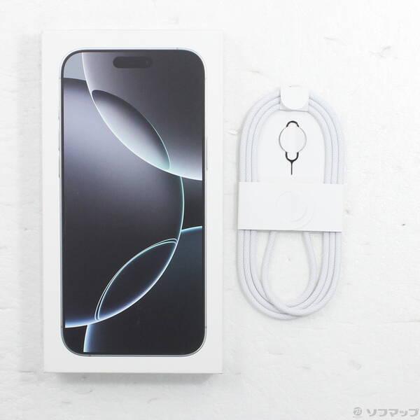 〔中古〕Apple(アップル) iPhone16 Pro Max 512GB ホワイトチタニウム MYWM3J／A SIMフリー〔258-ud〕 |  | 04