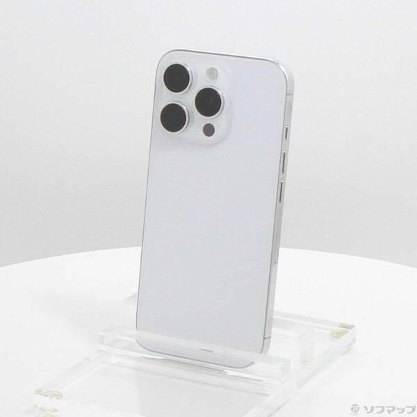 〔中古〕Apple(アップル) iPhone16 Pro 128GB ホワイトチタニウム MYMW3J／A SIMフリー〔377-ud〕 | 