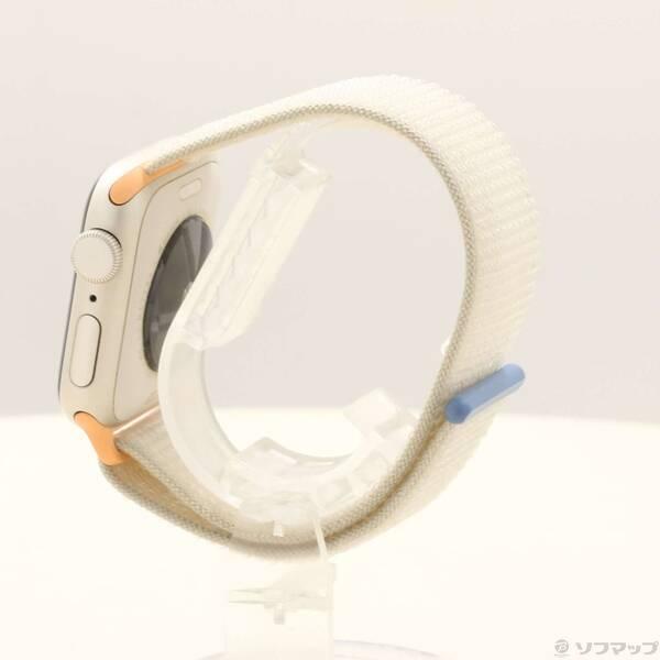〔中古〕Apple(アップル) Apple Watch SE 第2世代 GPS 40mm スターライトアルミニウムケース スターライトスポーツループ〔262-ud〕 |  | 01