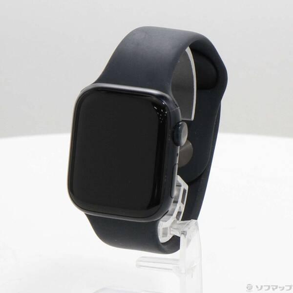 〔中古〕Apple(アップル) Apple Watch Series 9 GPS 41mm ミッドナイトアルミニウムケース ミッドナイトスポーツバンド〔276-ud〕 | 