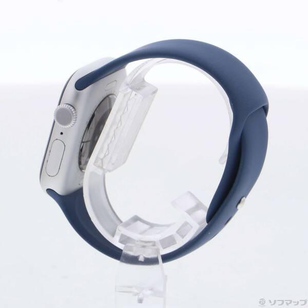 〔中古〕Apple(アップル) Apple Watch Series 10 GPS 42mm シルバーアルミニウムケース デニムスポーツバンド〔262-ud〕 |  | 01