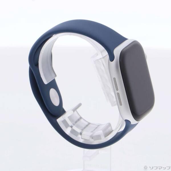 〔中古〕Apple(アップル) Apple Watch Series 10 GPS 42mm シルバーアルミニウムケース デニムスポーツバンド〔262-ud〕 |  | 03