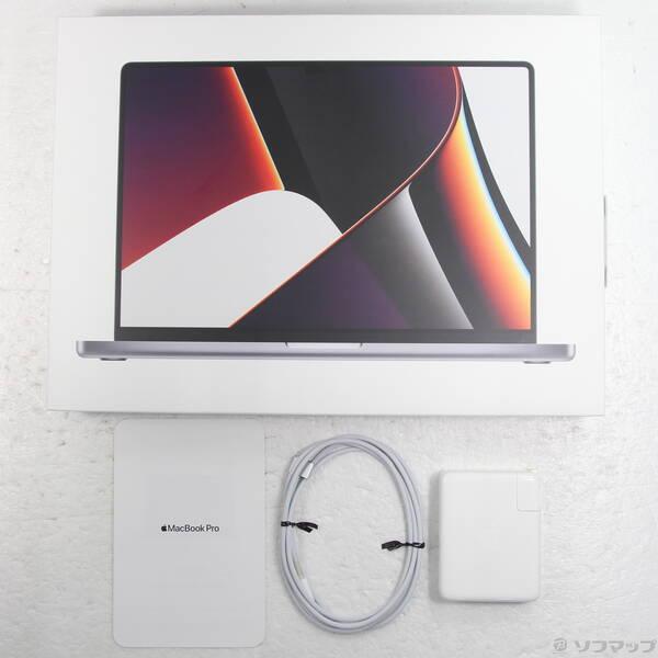 〔中古〕MacBook Pro 16.2-inch Late-2021 MK183J／A Apple M1 Pro 10コアCPU_16コアGPU 16GB SSD512GB スペースグレイ 〔26.3 Tahoe〕〔262-ud〕 |  | 04
