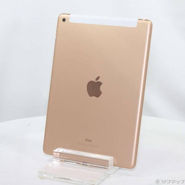〔中古〕Apple(アップル) iPad 第6世代 32GB ゴールド MRM02J／A auロック解除SIMフリー〔349-ud〕 | 