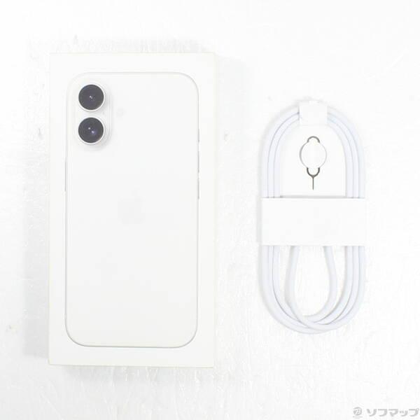 〔中古〕Apple(アップル) iPhone16 256GB ホワイト MYDX3J／A SIMフリー〔297-ud〕 |  | 04