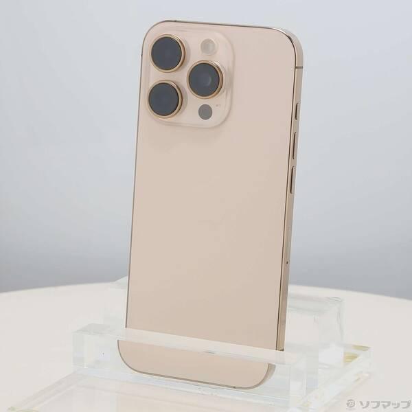 〔中古〕Apple(アップル) iPhone16 Pro 256GB デザートチタニウム MYN23J／A SIMフリー〔344-ud〕 | 