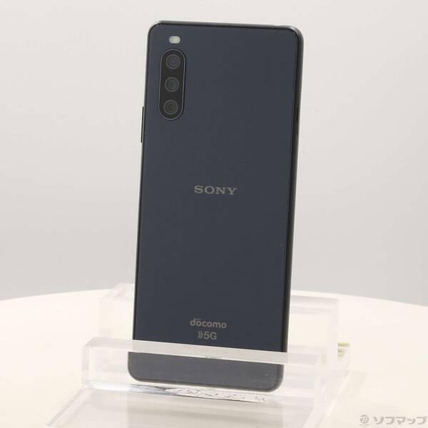 〔中古〕SONY(ソニー) Xperia 10 III 128GB ブラック SO-52B docomoロック解除SIMフリー〔198-ud〕 | 