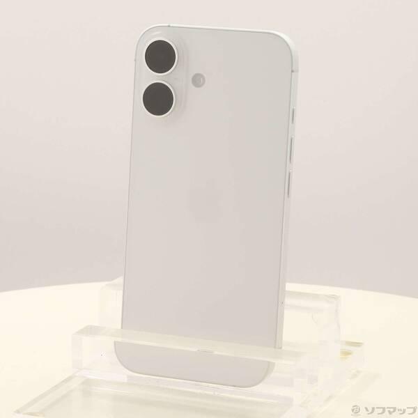 〔中古〕Apple(アップル) iPhone16 256GB ホワイト MYDX3J／A SIMフリー〔344-ud〕 | 