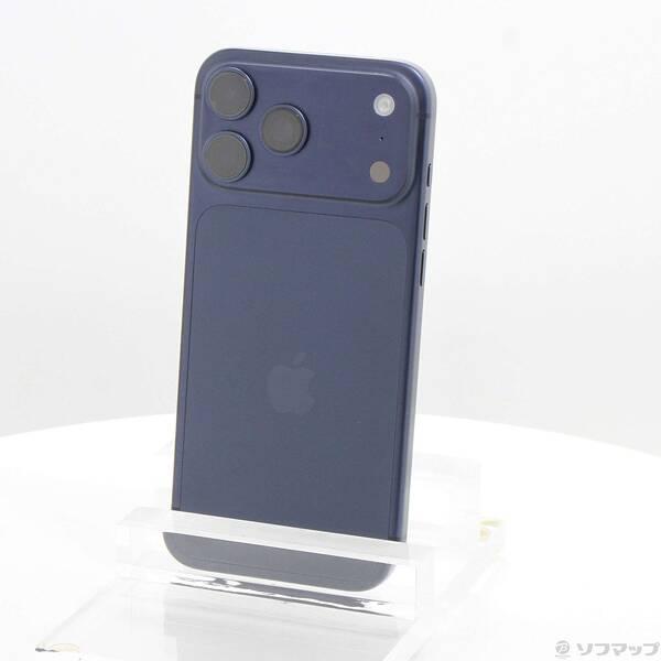 〔中古〕Apple(アップル) iPhone17 Pro Max 256GB ディープブルー MFYA4J／A SIMフリー〔198-ud〕 | 