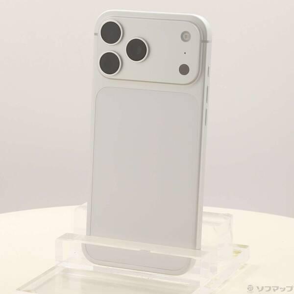 〔中古〕Apple(アップル) iPhone17 Pro Max 512GB シルバー MFYC4J／A SIMフリー〔198-ud〕 | 