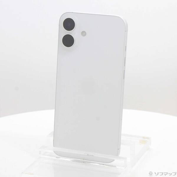 〔中古〕Apple(アップル) iPhone16 Plus 256GB ホワイト MXVH3J／A SIMフリー〔198-ud〕 | 