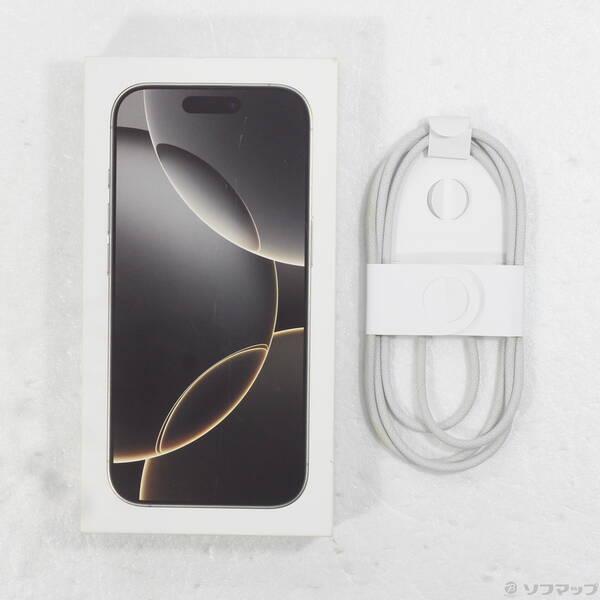 〔中古〕Apple(アップル) iPhone16 Pro 256GB ナチュラルチタニウム MYN33J／A SIMフリー〔297-ud〕 |  | 04
