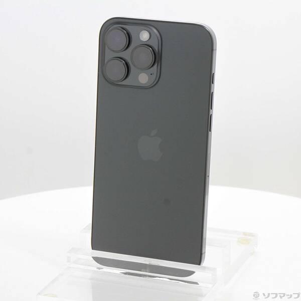 〔中古〕Apple(アップル) iPhone16 Pro Max 256GB ブラックチタニウム MYWG3J／A SIMフリー〔269-ud〕 | 