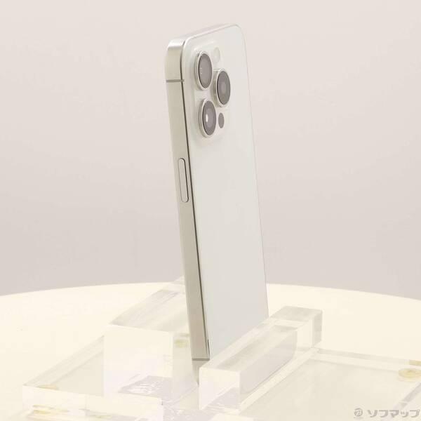 〔中古〕Apple(アップル) iPhone15 Pro 256GB ホワイトチタニウム MTUD3J／A SIMフリー〔348-ud〕 |  | 03