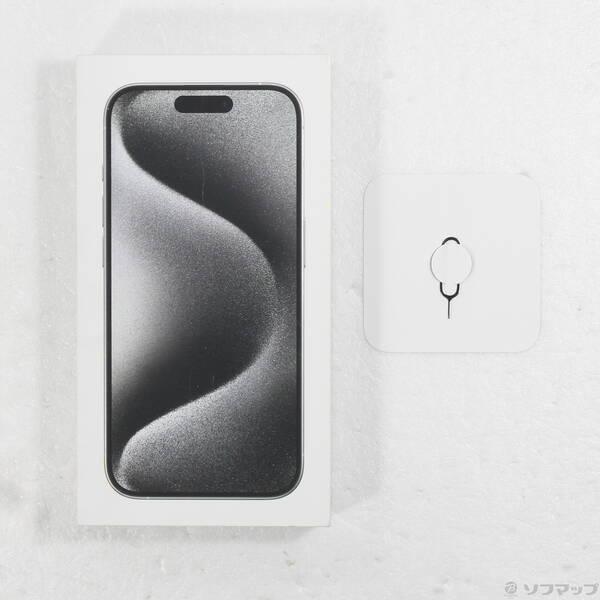 〔中古〕Apple(アップル) iPhone15 Pro 256GB ホワイトチタニウム MTUD3J／A SIMフリー〔348-ud〕 |  | 04