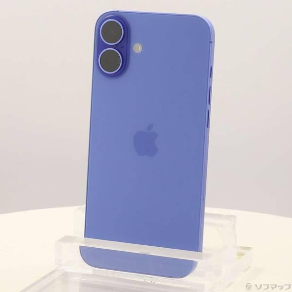 〔中古〕Apple(アップル) iPhone16 Plus 128GB ウルトラマリン MXVE3J／A SIMフリー〔377-ud〕 | 