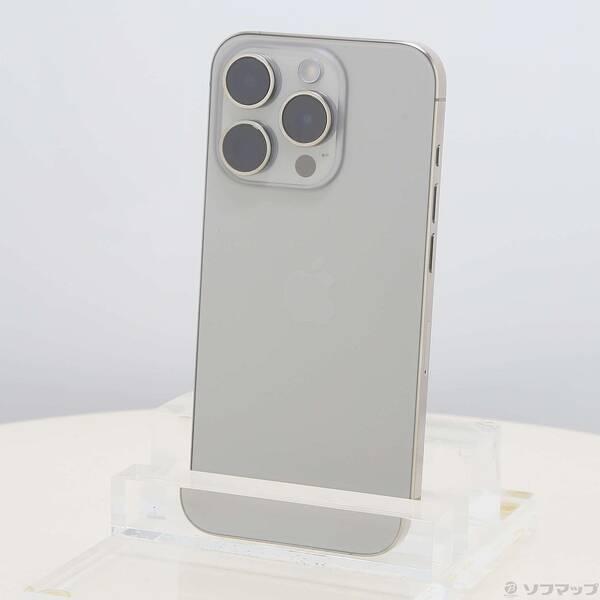 〔中古〕Apple(アップル) iPhone15 Pro 128GB ナチュラルチタニウム MTU93J／A SIMフリー〔377-ud〕 | 