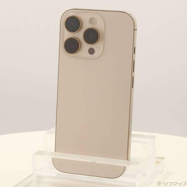 〔中古〕Apple(アップル) iPhone16 Pro 256GB デザートチタニウム MYN23J／A SIMフリー〔344-ud〕 | 