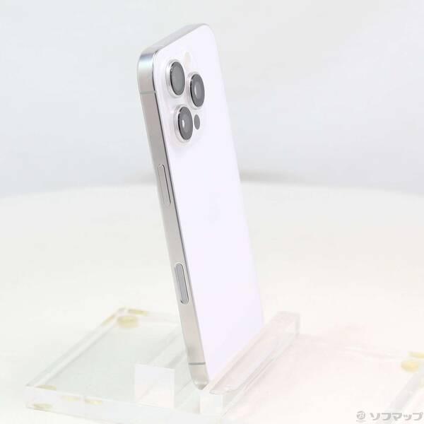 〔中古〕Apple(アップル) iPhone16 Pro 256GB ホワイトチタニウム MYN13J／A SIMフリー〔198-ud〕 |  | 03