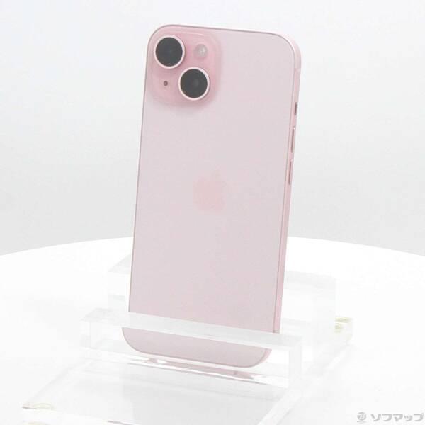 〔中古〕Apple(アップル) iPhone15 256GB ピンク MTMP3J／A SIMフリー〔305-ud〕 | 