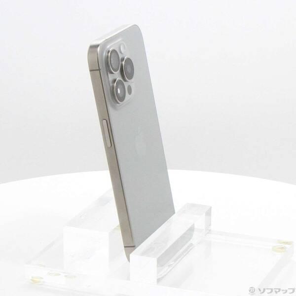 〔中古〕Apple(アップル) iPhone15 Pro 512GB ナチュラルチタニウム MTUK3J／A SIMフリー〔371-ud〕 |  | 03