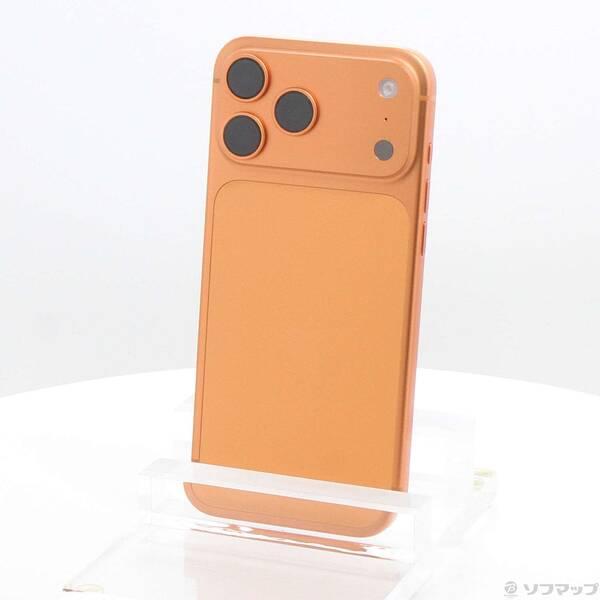 〔中古〕Apple(アップル) iPhone17 Pro Max 2TB コズミックオレンジ MFYK4J／A SIMフリー〔348-ud〕 | 