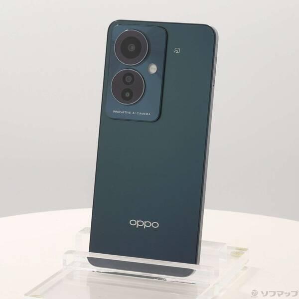 〔中古〕OPPO(オッポ) OPPO Reno11 A 128GB ダークグリーン YMOPRENO11A Y!mobile SIMフリー〔348-ud〕 | 