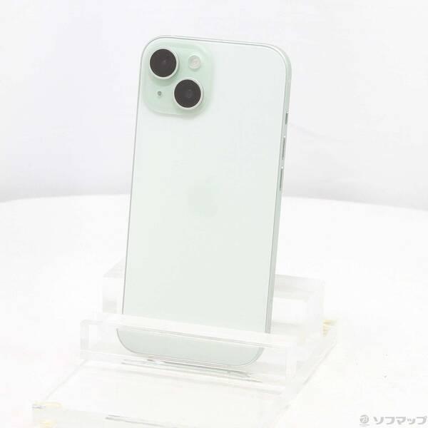 〔中古〕Apple(アップル) iPhone15 256GB グリーン MTMT3J／A SIMフリー〔269-ud〕 | 