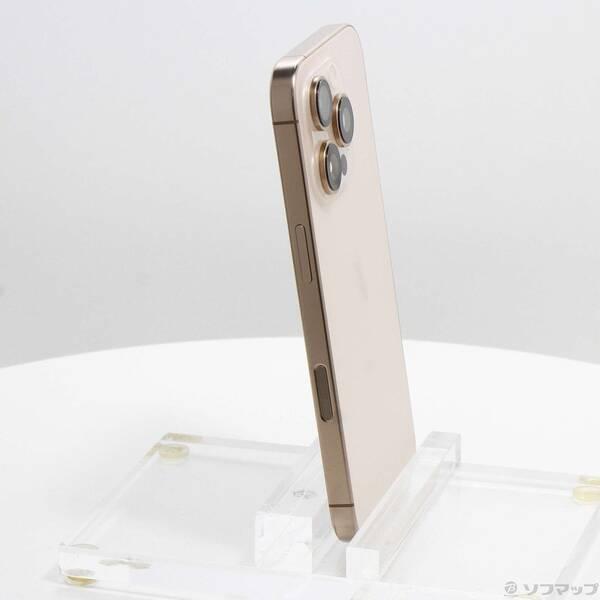〔中古〕Apple(アップル) iPhone16 Pro 512GB デザートチタニウム MYN63J／A SIMフリー〔368-ud〕 |  | 03