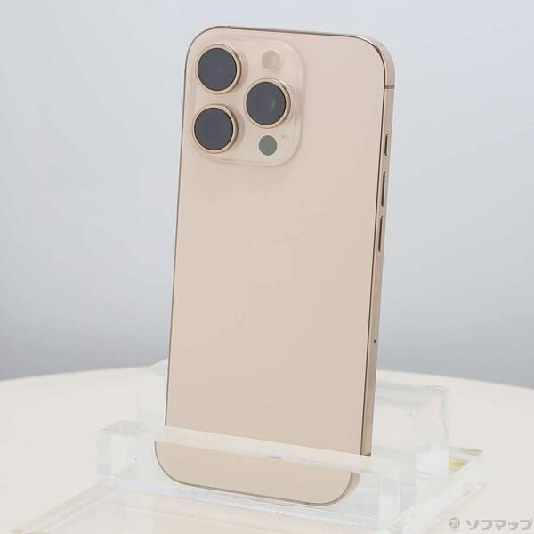 〔中古〕Apple(アップル) iPhone16 Pro 128GB デザートチタニウム MYMX3J／A SIMフリー〔276-ud〕 | 