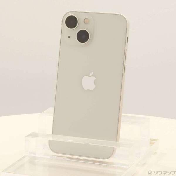 〔中古〕Apple(アップル) iPhone13 mini 128GB スターライト MLJE3J／A SIMフリー〔295-ud〕 | 