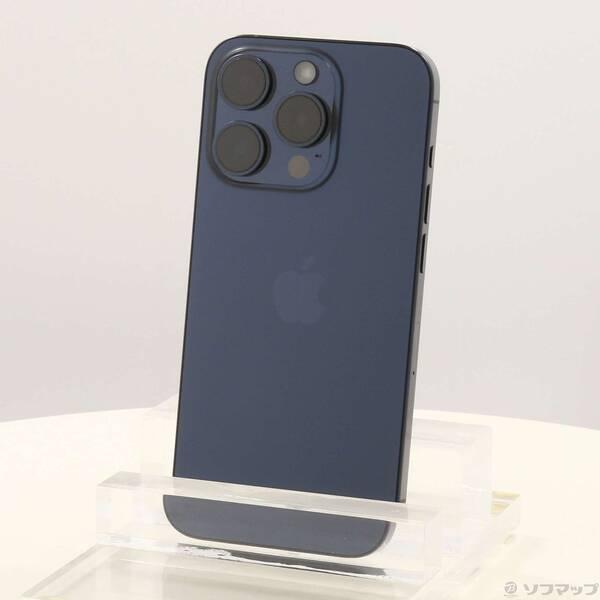 〔中古〕Apple(アップル) iPhone15 Pro 512GB ブルーチタニウム MTUL3J／A SIMフリー〔377-ud〕 | 