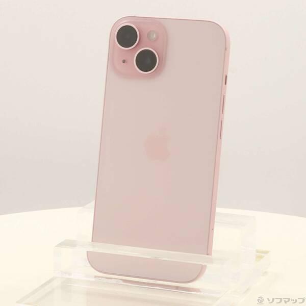 〔中古〕Apple(アップル) iPhone15 256GB ピンク MTMP3J／A SIMフリー〔348-ud〕 | 
