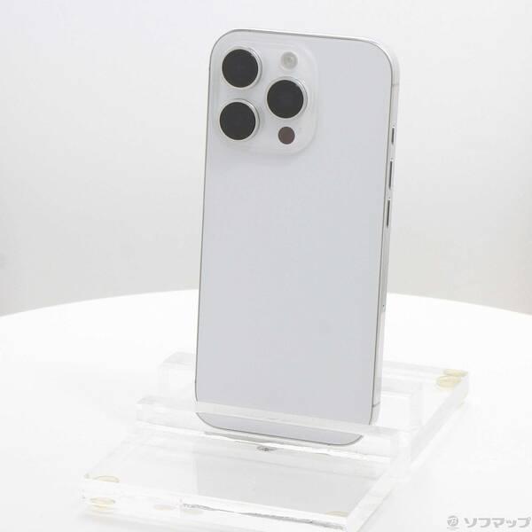 〔中古〕Apple(アップル) iPhone16 Pro 256GB ホワイトチタニウム MYN13J／A SIMフリー〔371-ud〕 | 