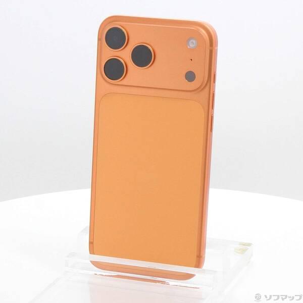 〔中古〕Apple(アップル) iPhone17 Pro Max 1TB コズミックオレンジ MFYG4J／A SIMフリー〔377-ud〕 | 