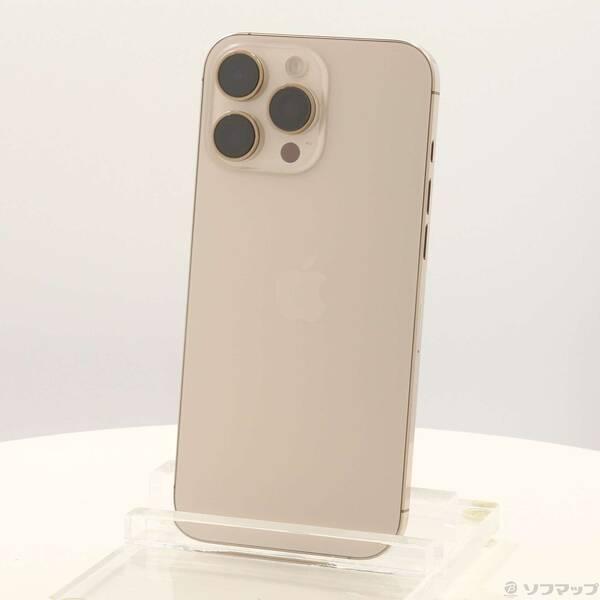 〔中古〕Apple(アップル) iPhone16 Pro Max 256GB デザートチタニウム MYWJ3J／A SIMフリー〔305-ud〕 | 