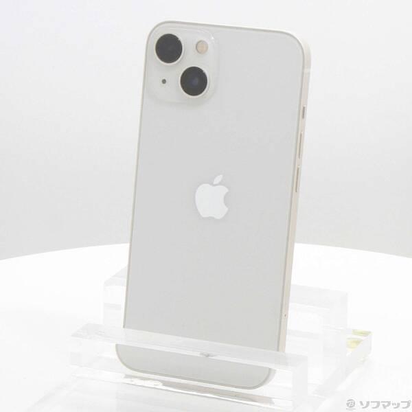 〔中古〕Apple(アップル) iPhone13 256GB スターライト MLNJ3J／A SIMフリー〔269-ud〕 | 