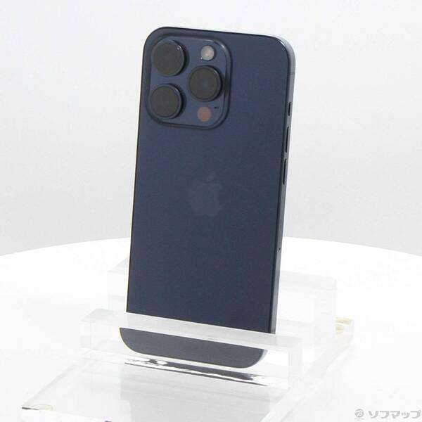〔中古〕Apple(アップル) iPhone15 Pro 256GB ブルーチタニウム MTUG3J／A SIMフリー〔377-ud〕 | 