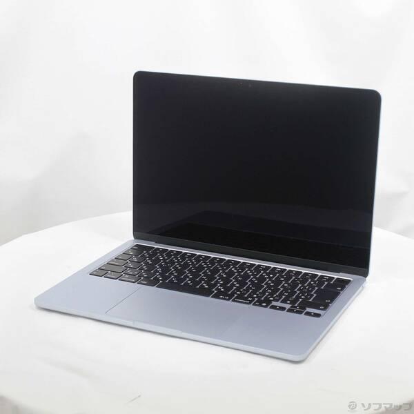 〔中古〕Apple(アップル) MacBook Air 13.6-inch Early-2026 MDHH4J／A Apple M5 10コアCPU_8コアGPU 16GB SSD512GB スカイブルー 〔26.3 Tahoe〕〔198-ud〕 | 