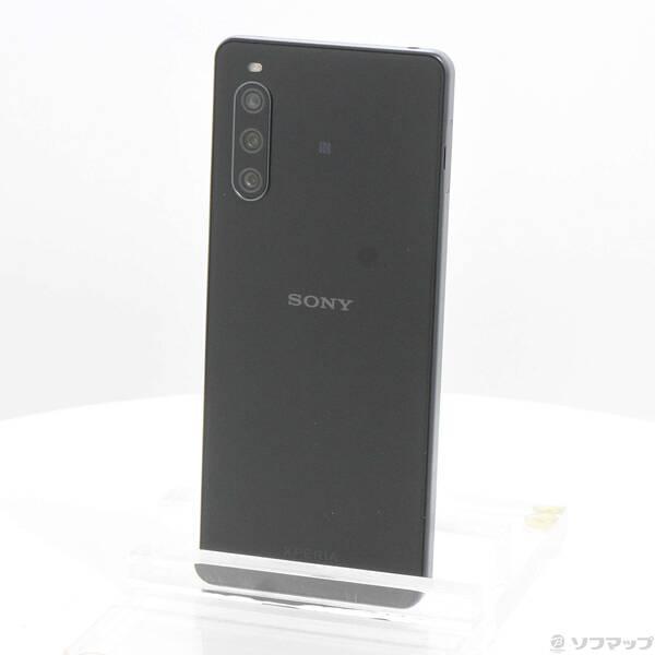 〔中古〕SONY(ソニー) Xperia 10 IV 128GB ブラック A202SO Softbank SIMフリー〔198-ud〕 | 