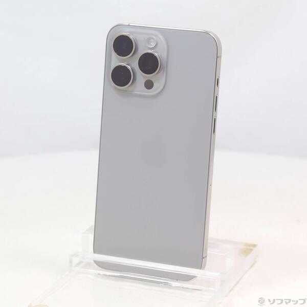 〔中古〕Apple(アップル) iPhone15 Pro Max 512GB ナチュラルチタニウム MU6W3J／A SIMフリー〔377-ud〕 | 