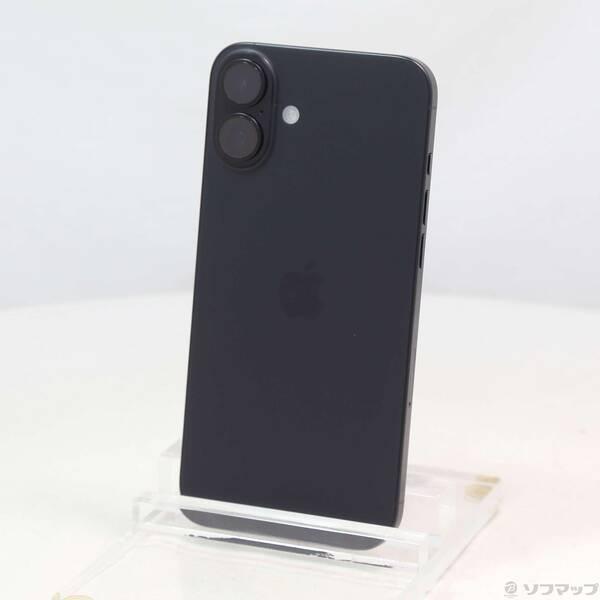 〔中古〕Apple(アップル) iPhone16 Plus 256GB ブラック MXVG3J／A SIMフリー〔258-ud〕 | 