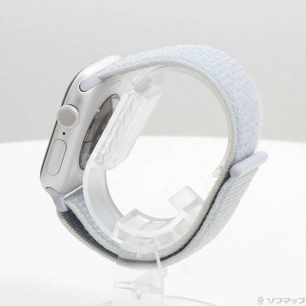 〔中古〕Apple(アップル) Apple Watch Series 10 GPS 42mm シルバーアルミニウムケース ブルークラウドスポーツループ〔377-ud〕 |  | 01