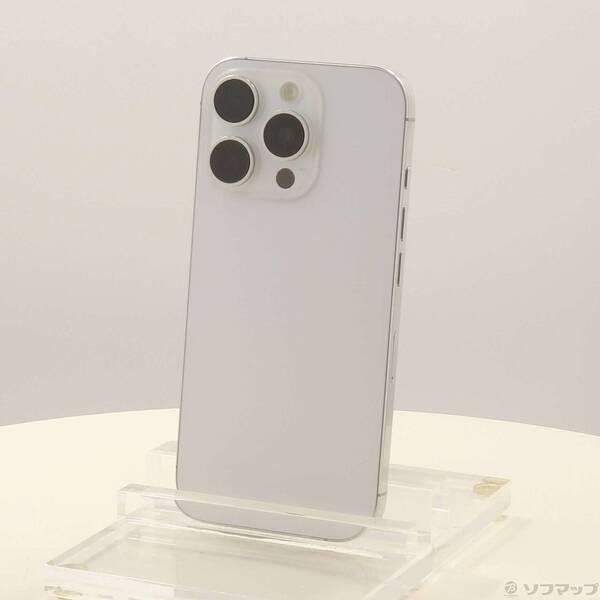 〔中古〕Apple(アップル) iPhone16 Pro 256GB ホワイトチタニウム MYN13J／A SIMフリー〔371-ud〕 | 