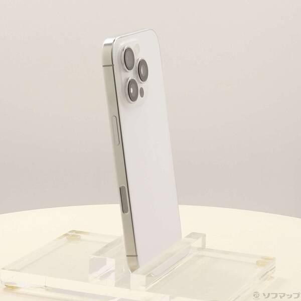 〔中古〕Apple(アップル) iPhone16 Pro 256GB ホワイトチタニウム MYN13J／A SIMフリー〔371-ud〕 |  | 03