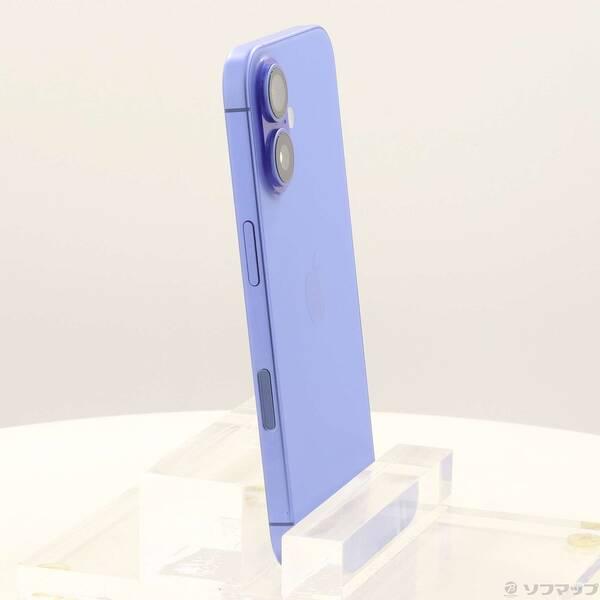〔中古〕Apple(アップル) iPhone16 256GB ウルトラマリン MYE03J／A SIMフリー〔377-ud〕 |  | 03