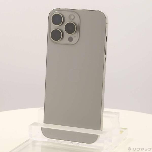 〔中古〕Apple(アップル) iPhone16 Pro Max 256GB ナチュラルチタニウム MYWK3J／A SIMフリー〔377-ud〕 | 