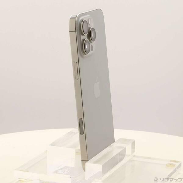 〔中古〕Apple(アップル) iPhone16 Pro Max 256GB ナチュラルチタニウム MYWK3J／A SIMフリー〔377-ud〕 |  | 03