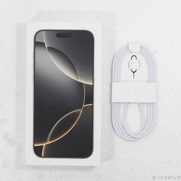 〔中古〕Apple(アップル) iPhone16 Pro Max 256GB ナチュラルチタニウム MYWK3J／A SIMフリー〔377-ud〕 |  | 04